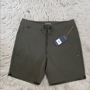 Roark Men's Dark Green Board Shorts